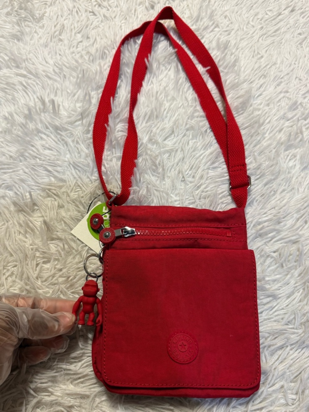 Kipling Eldorado Red Rouge bag